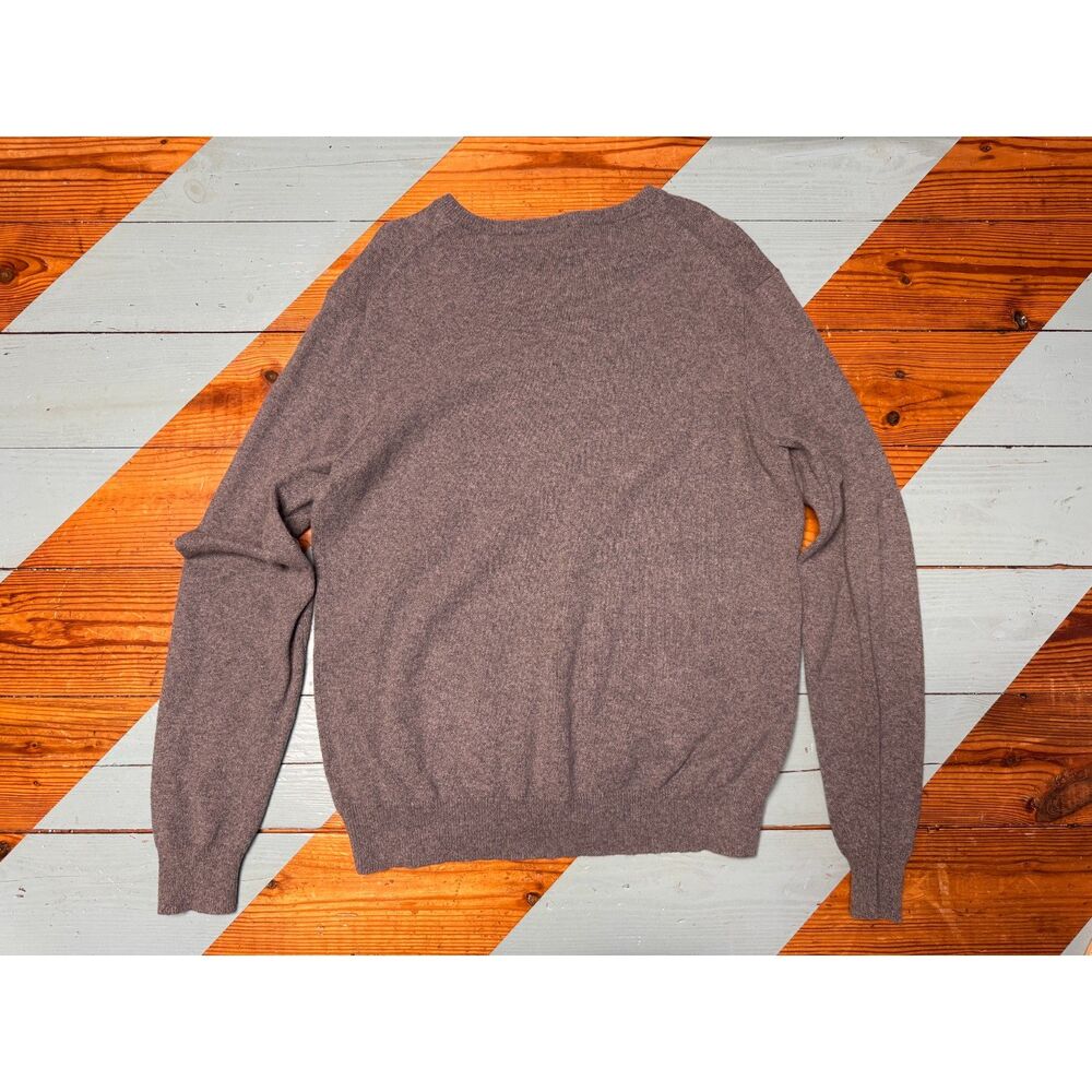 J.Crew Gray Cotton Cashmere V Neck Women’s Sweater XLT Lightweight Knit - Picture 7 of 7